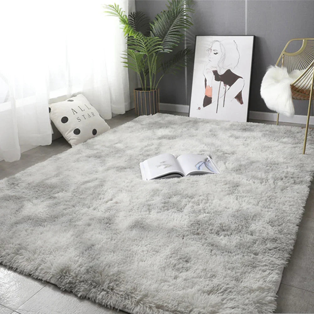 Fluffy Rug for Living Room – Ultra-Soft & Non-Slip Area Rug