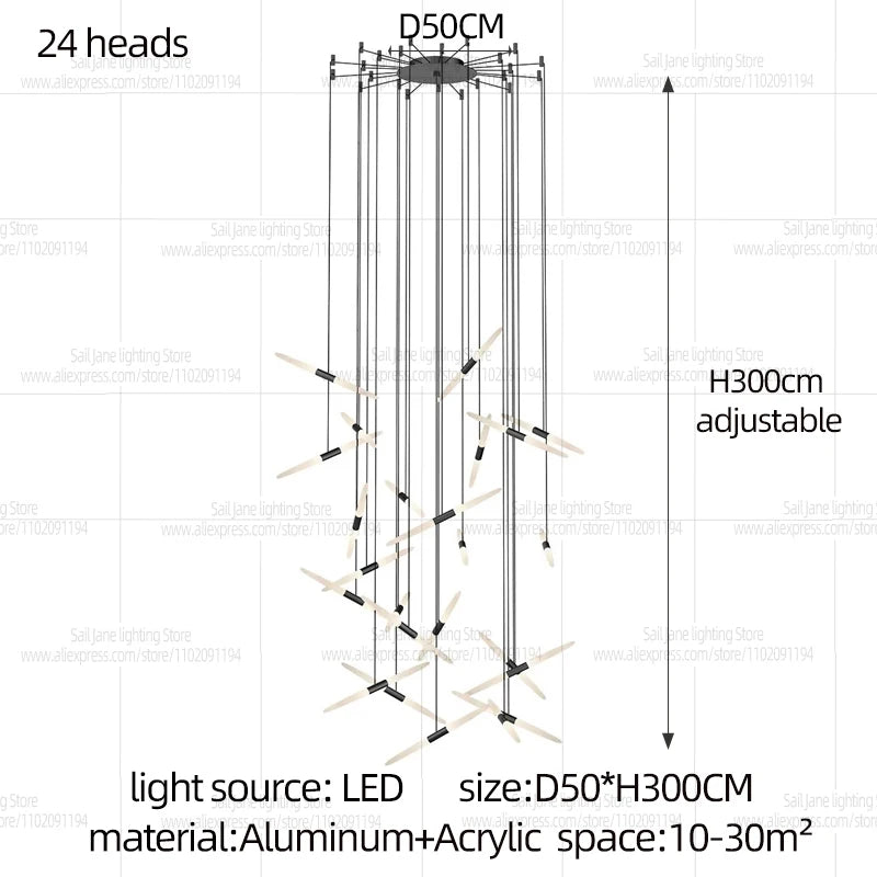 Volaris LED Chandelier Light