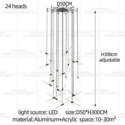 Volaris LED Chandelier Light