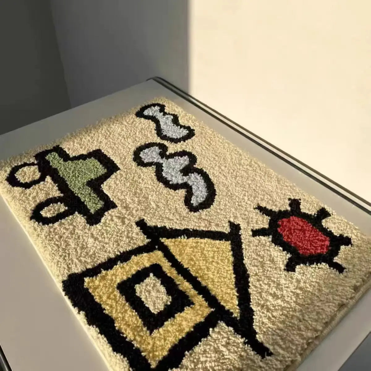 Cartoon House Plush Rugs