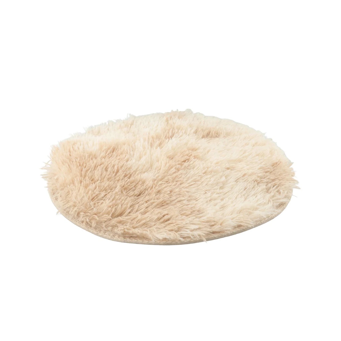 Plush Round Rug Mat Fluff