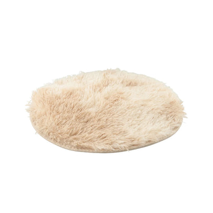 Plush Round Rug Mat Fluff