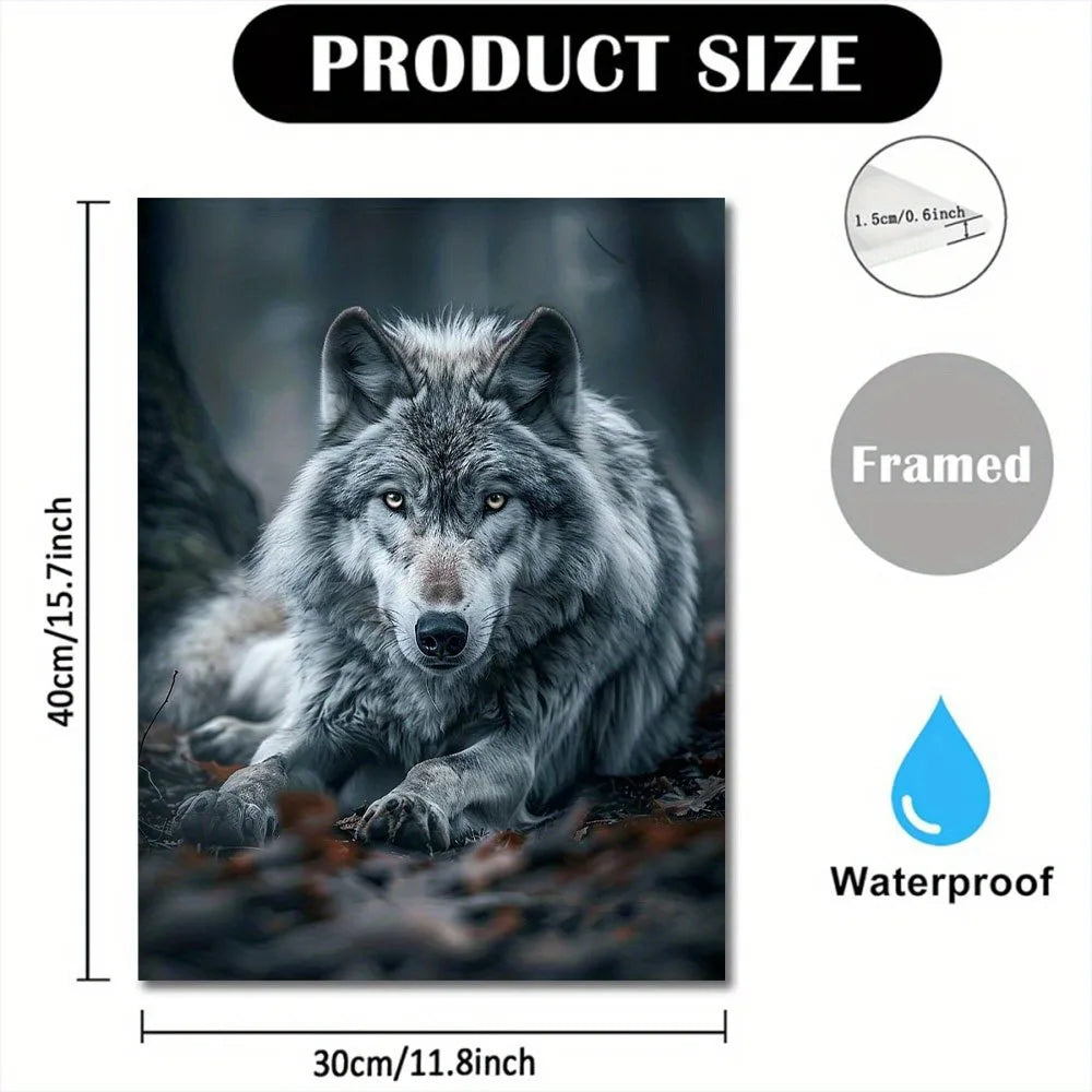 Gray Wolf canvas print