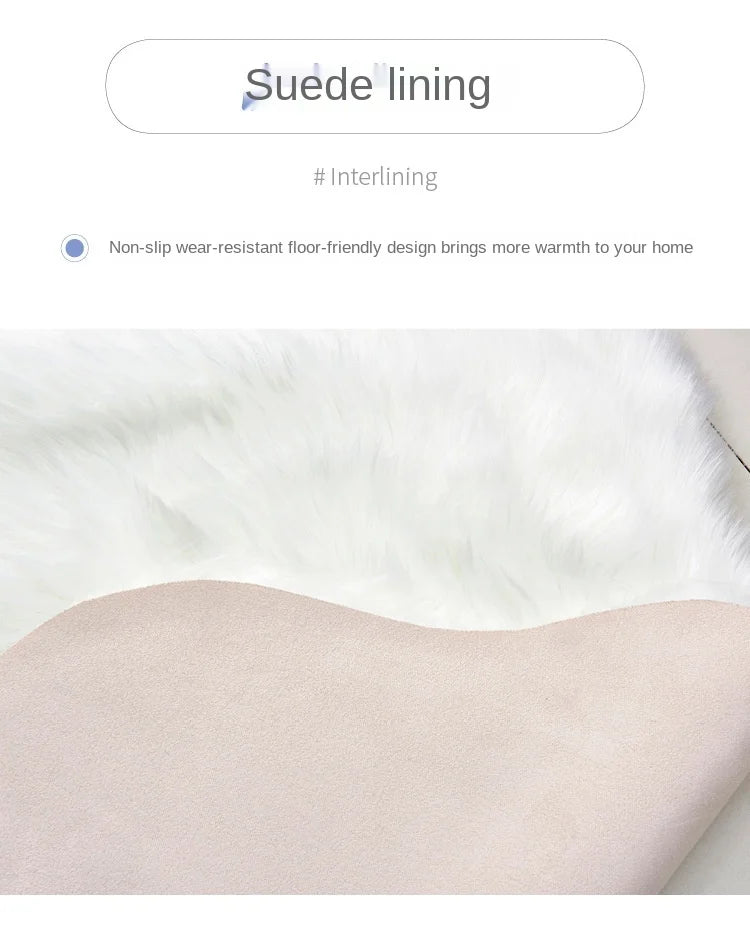 Colorful Round Shaggy Area Rug