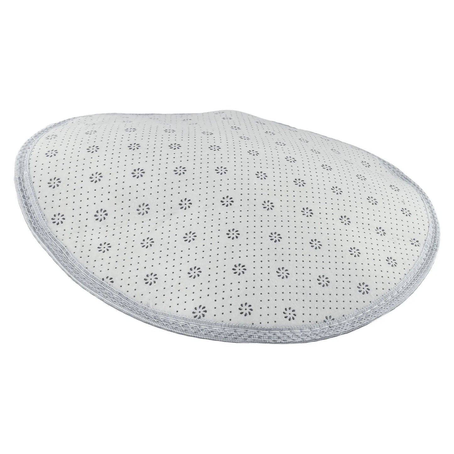 Plush Round Rug Mat Fluff