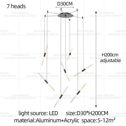 Volaris LED Chandelier Light