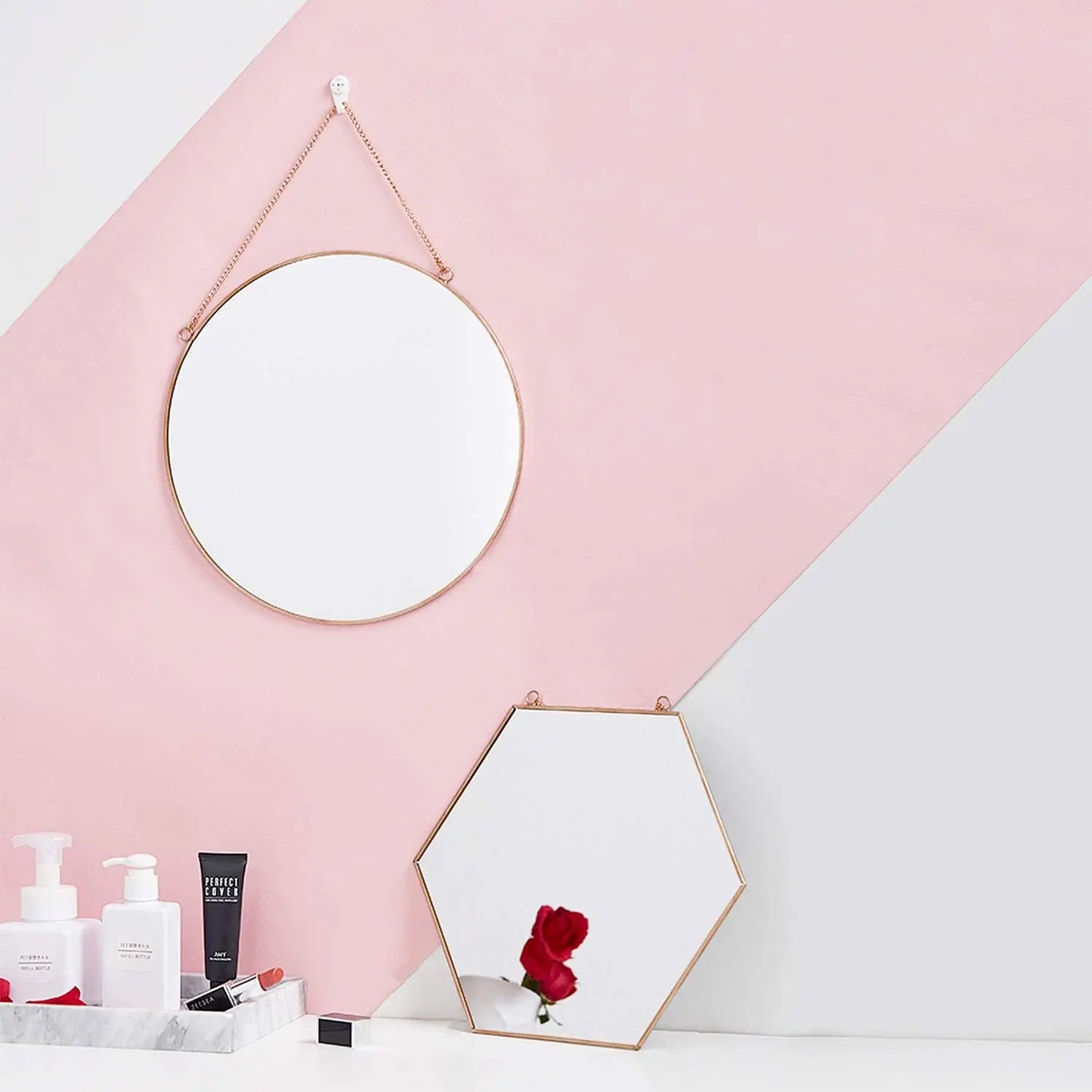Hanging Round Wall Mirror