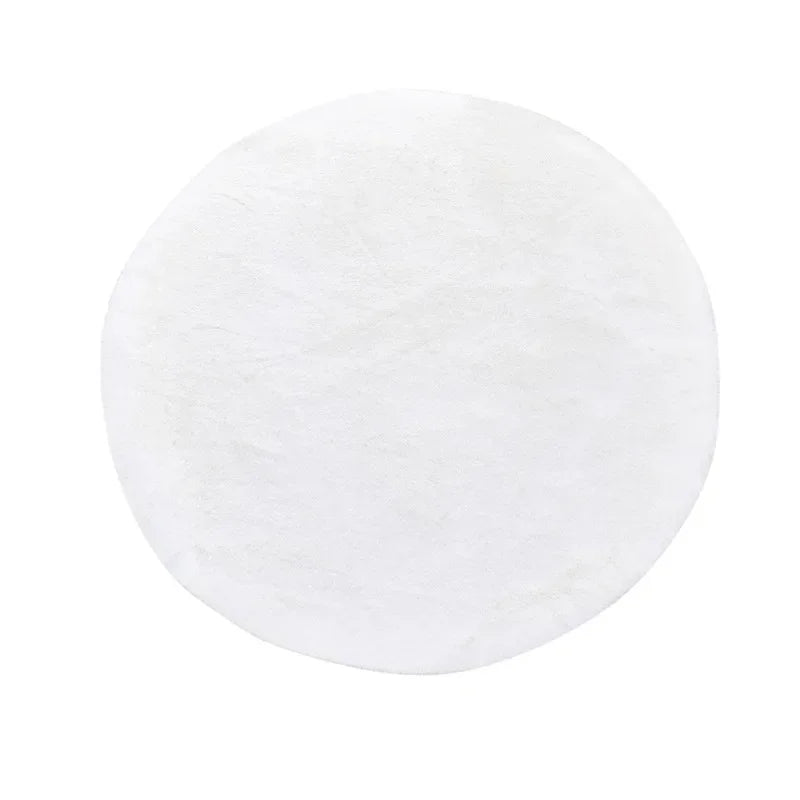 Colorful Round Shaggy Area Rug