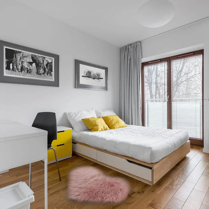 Heart Shape Soft Rug