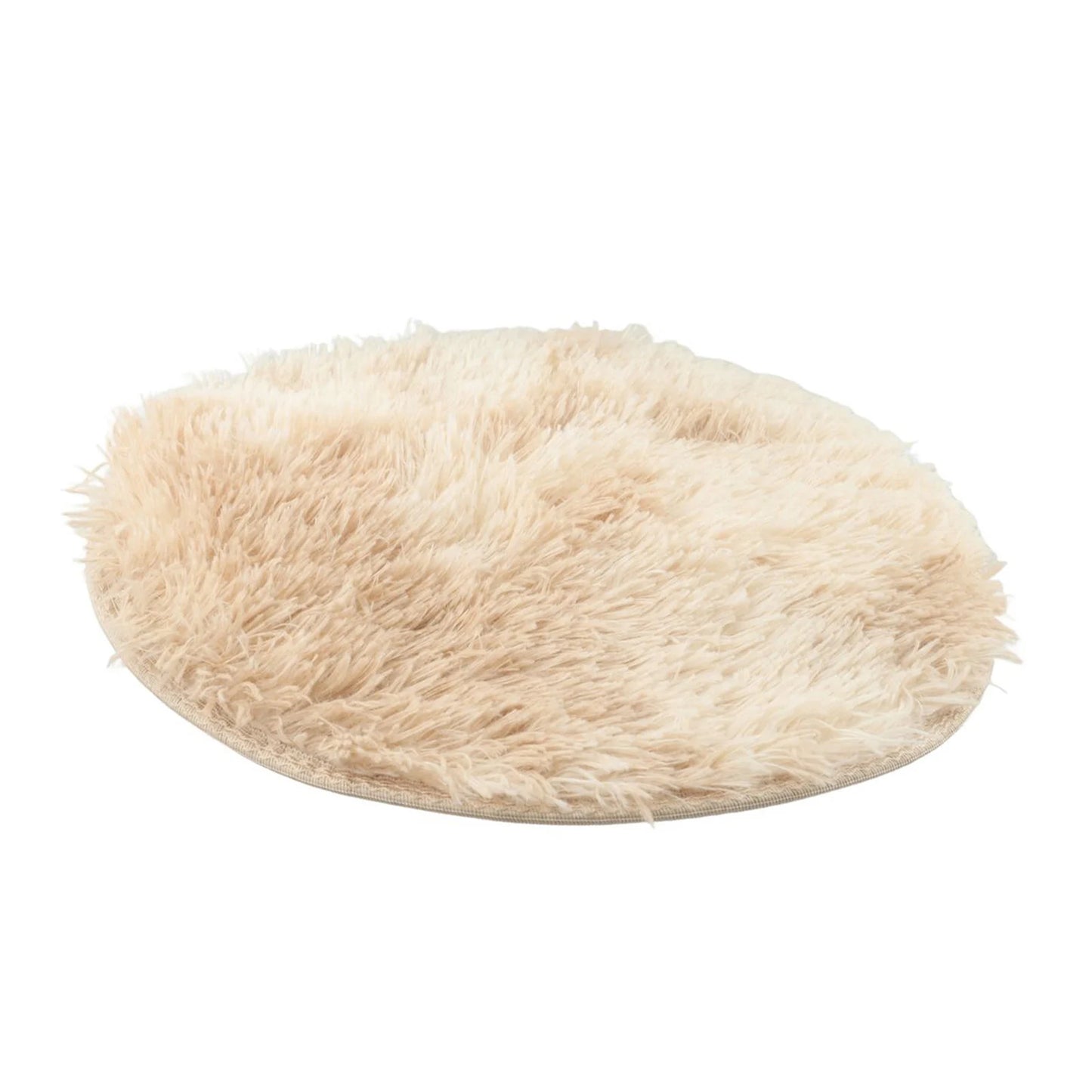Plush Round Rug Mat Fluff