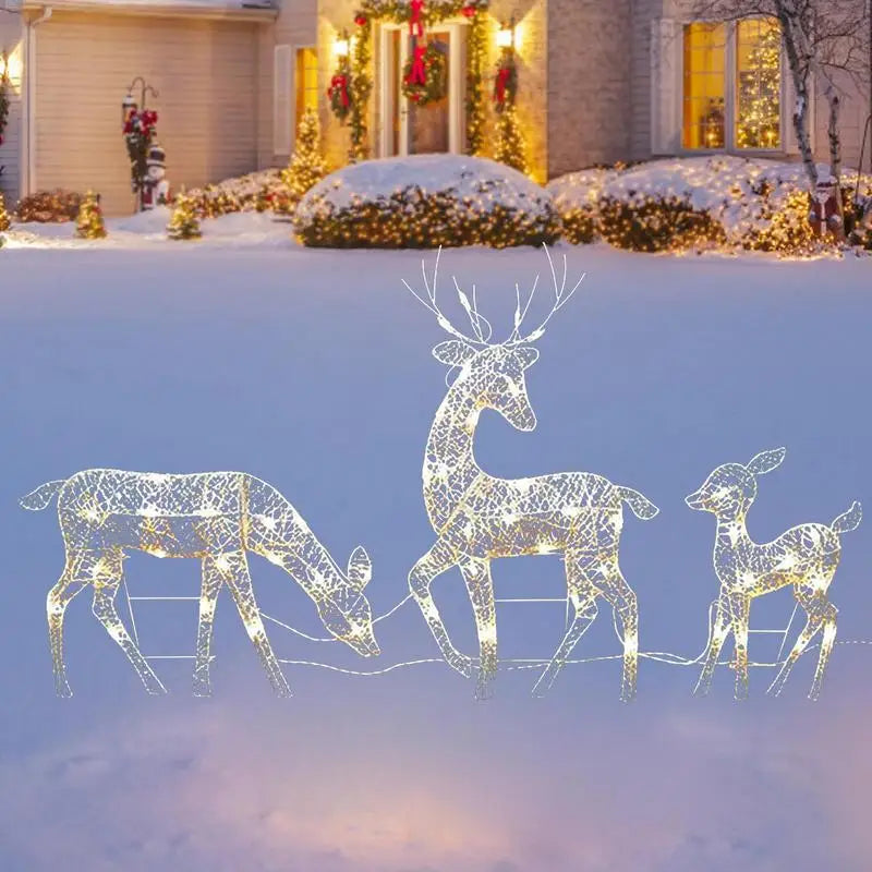 Lumia Christmas Reindeer Light Decoration