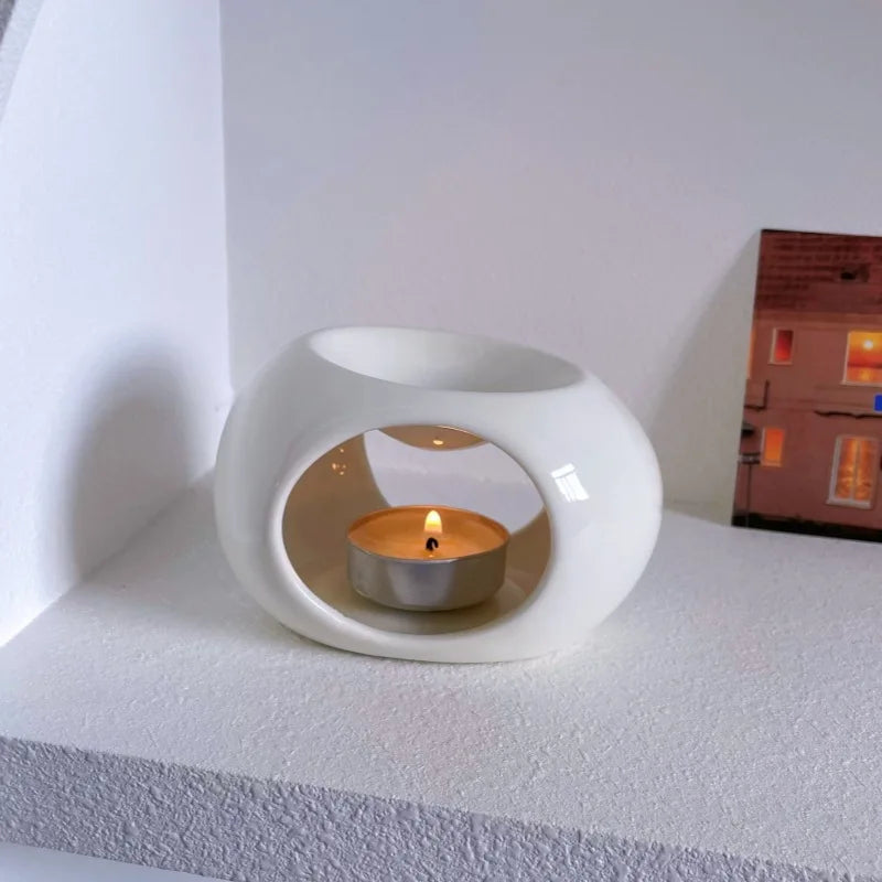 Black Ceramic Aromatherapy Burner