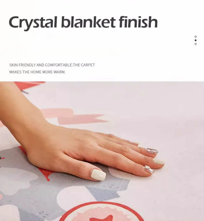 Ins Play Area Round Rugs Non-Slip Circle