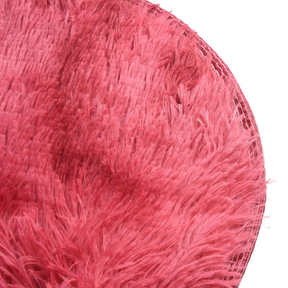 Plush Round Rug Mat Fluff
