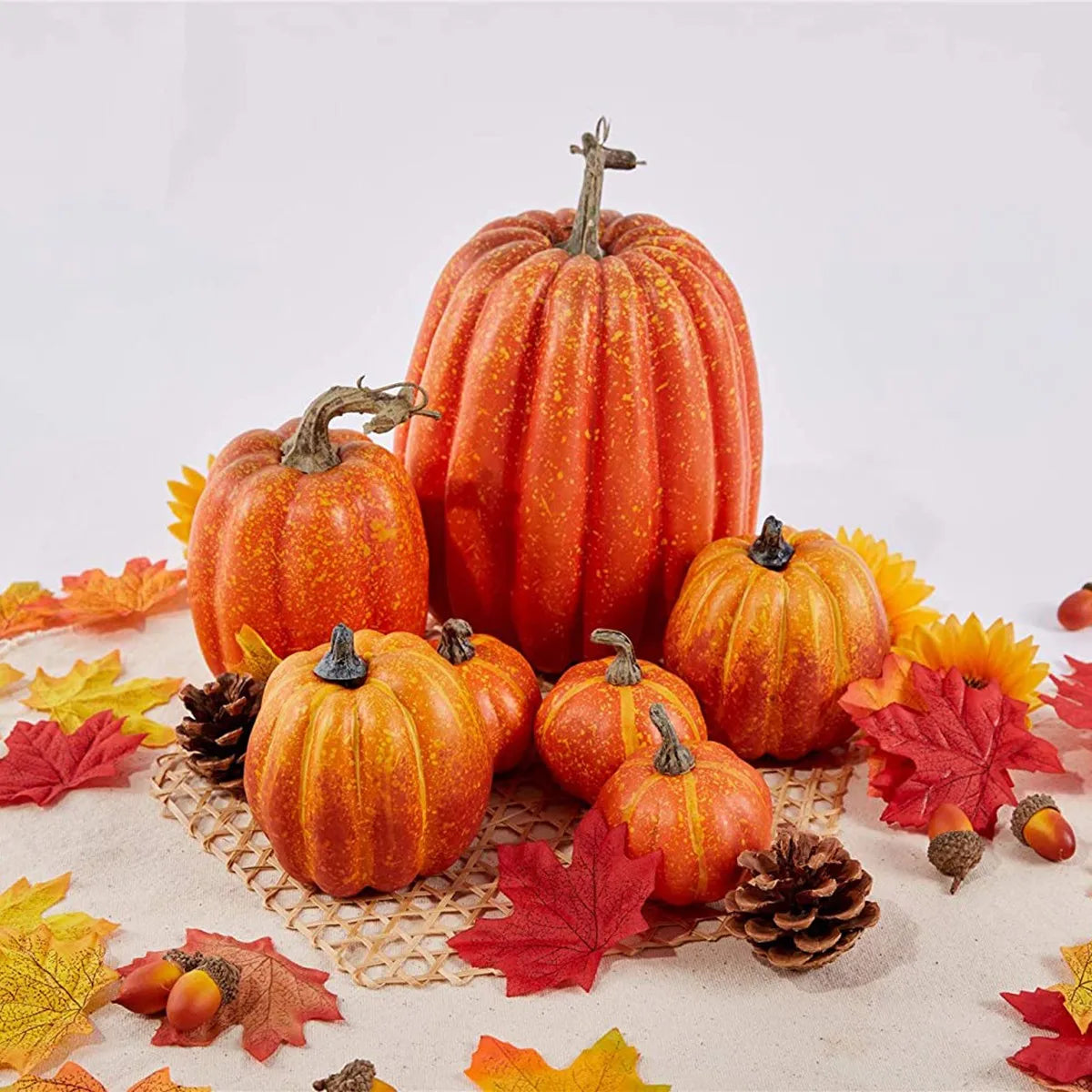 Autumn Harvest Artificial Pumpkins