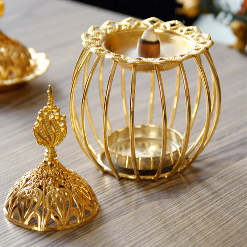 Arabian Gold Aromatherapy Oil Lamp