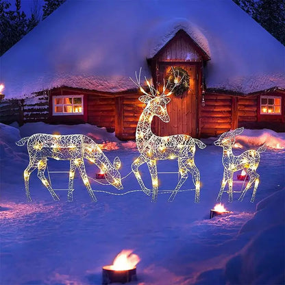 Lumia Christmas Reindeer Light Decoration