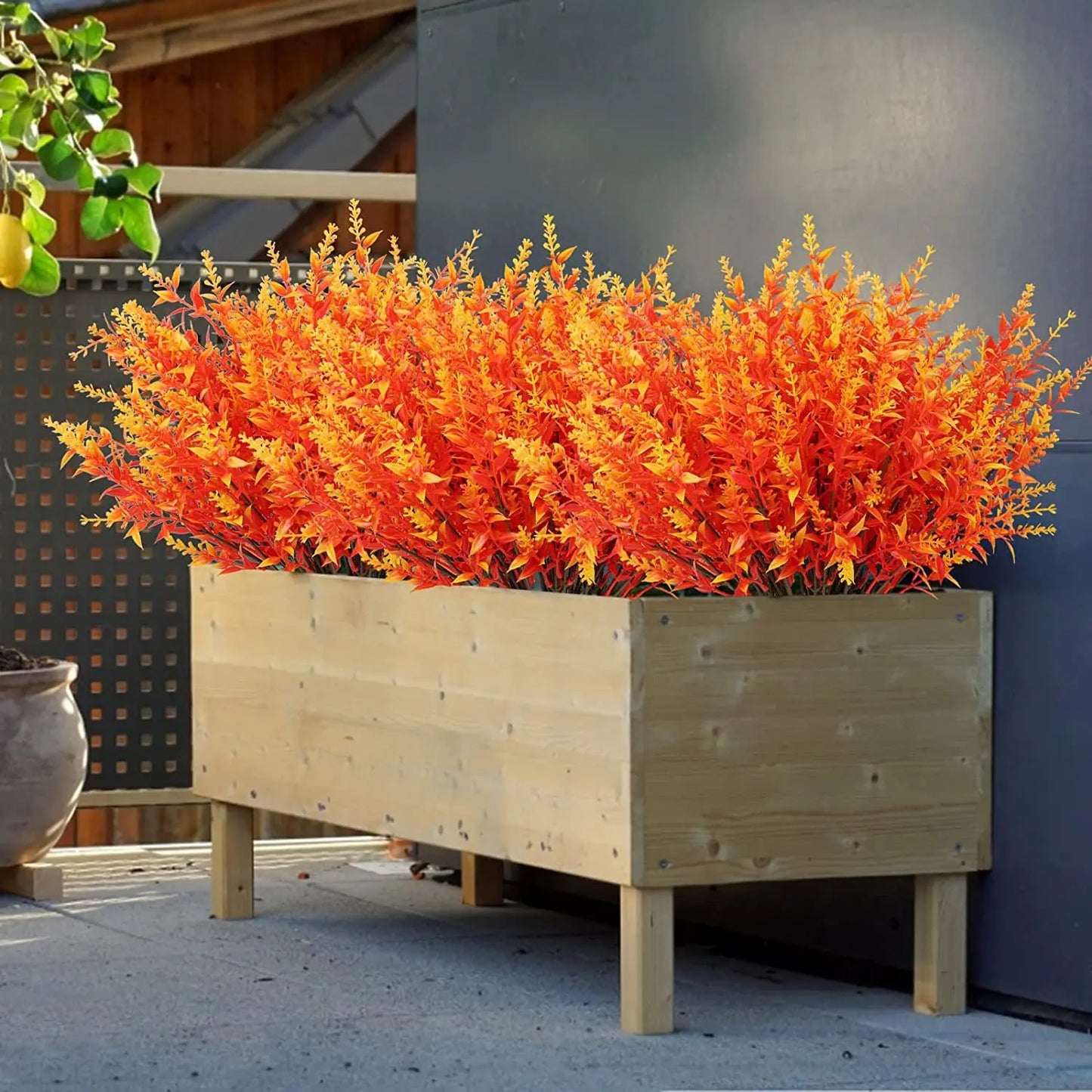 Artificial Fall Eucalyptus Plants