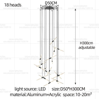 Volaris LED Chandelier Light
