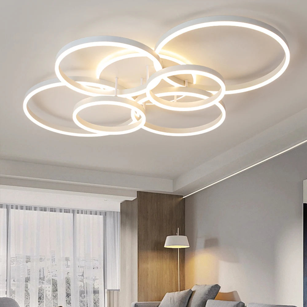 Luminex Modern LED Ceiling Chandelier