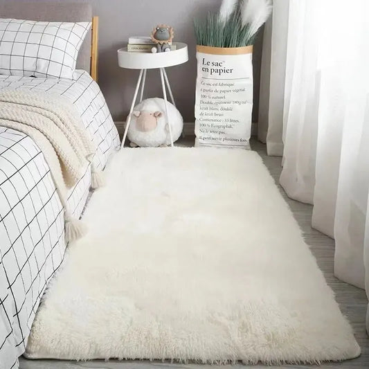 Silk Wool Bedroom Rug – Luxury Handcrafted Floor Rug