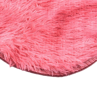 Plush Round Rug Mat Fluff