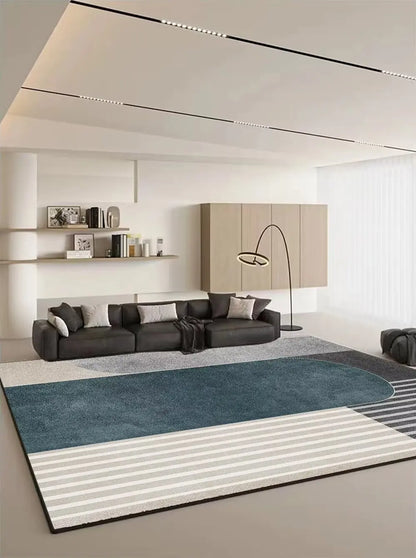 Modern Geometric Large Rug