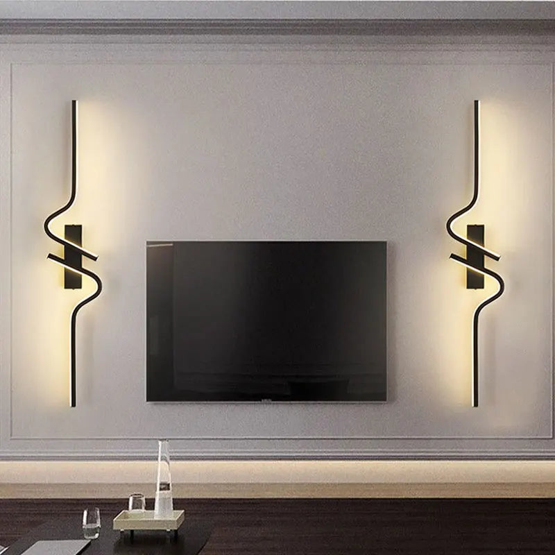 Long Strip Up LED Wall Lamps