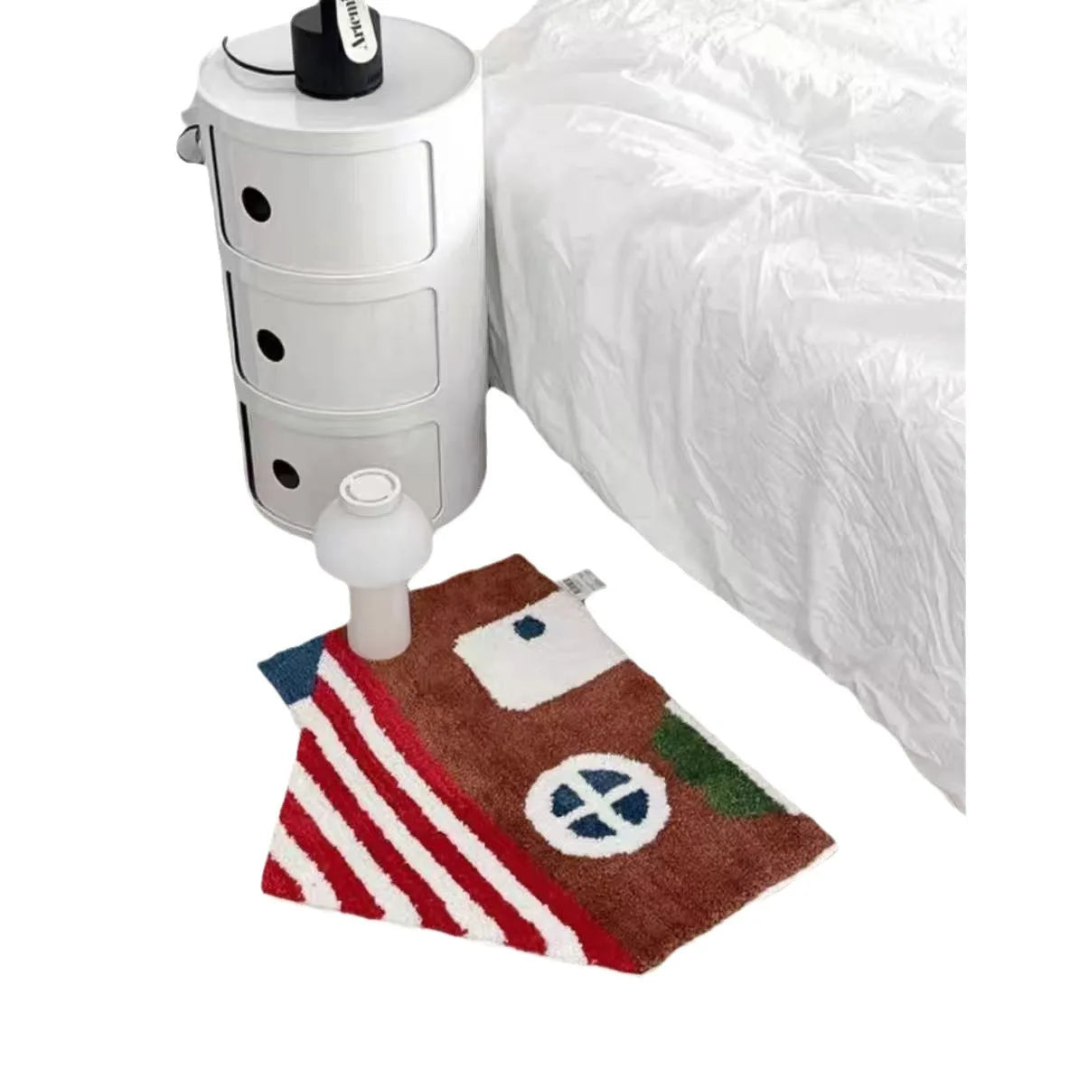 Cartoon House Plush Rugs