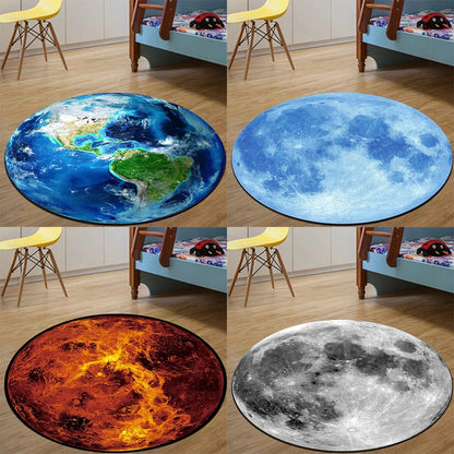Cosmic Planet Floor Mat
