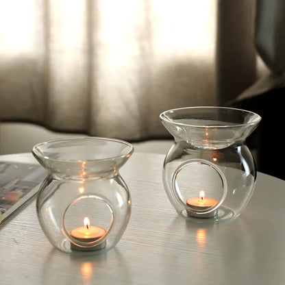 Glass Aromatherapy Candle Diffuser