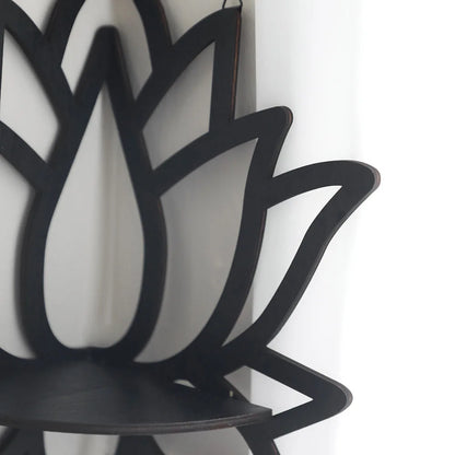 Lotus Floating Wall Shelf