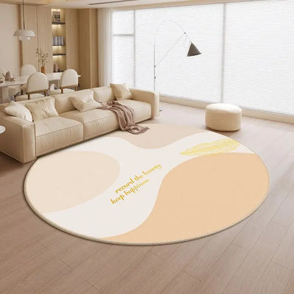 Ins Play Area Round Rugs Non-Slip Circle