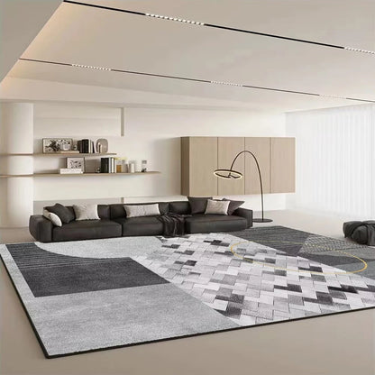 Modern Geometric Large Rug