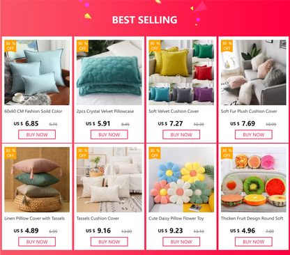 Colorful Round Shaggy Area Rug