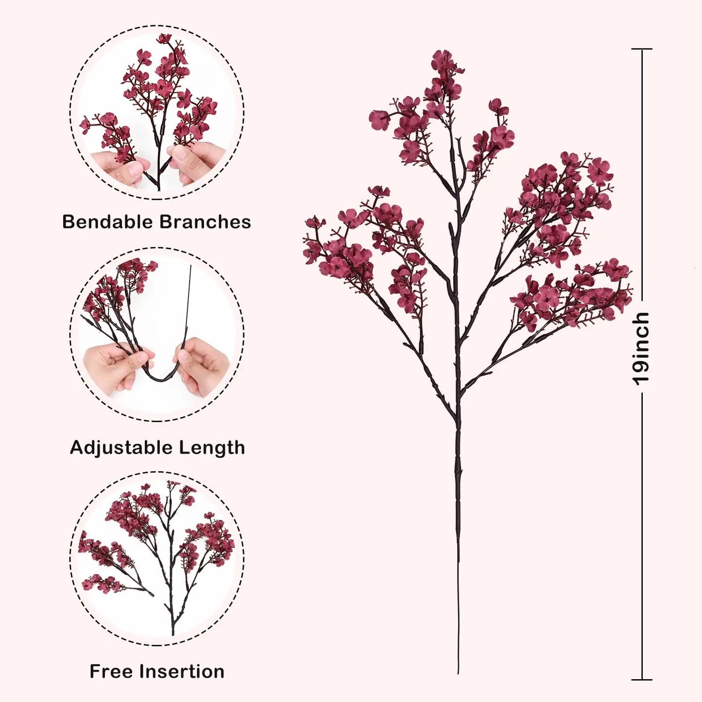 Fall Baby’s Breath Artificial Flowers