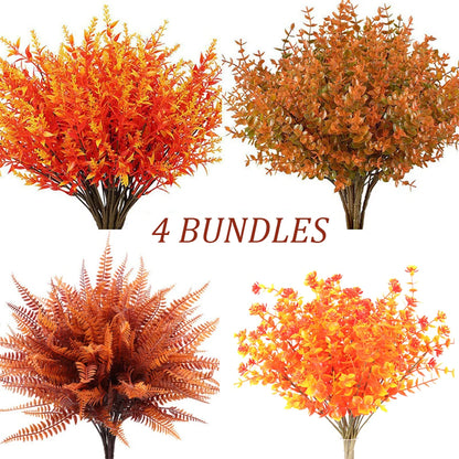 Artificial Fall Eucalyptus Plants