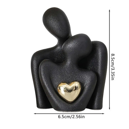 Nordic Abstract Couple Sculpture
