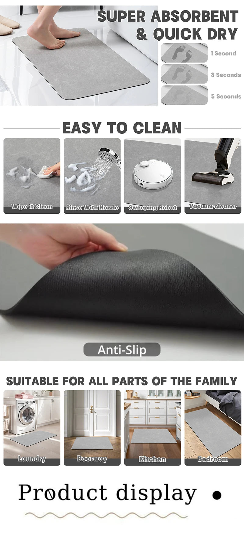 RAKKS Home Carpet Rug Diatom