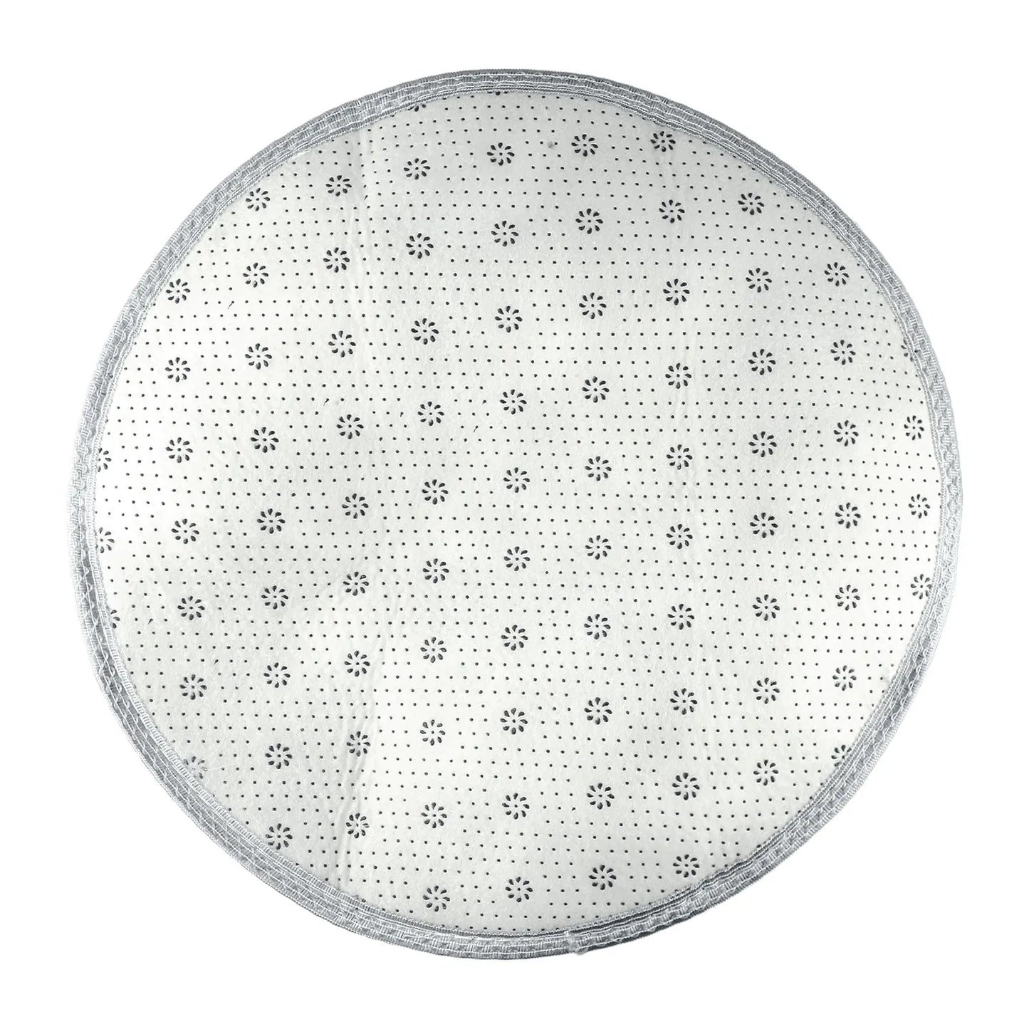 Plush Round Rug Mat Fluff