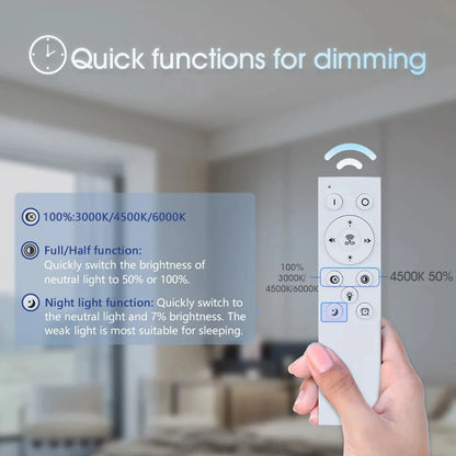 Luminex Modern LED Ceiling Chandelier