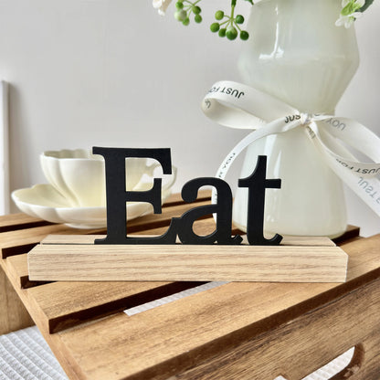 Wooden Inspirational Home Sign
