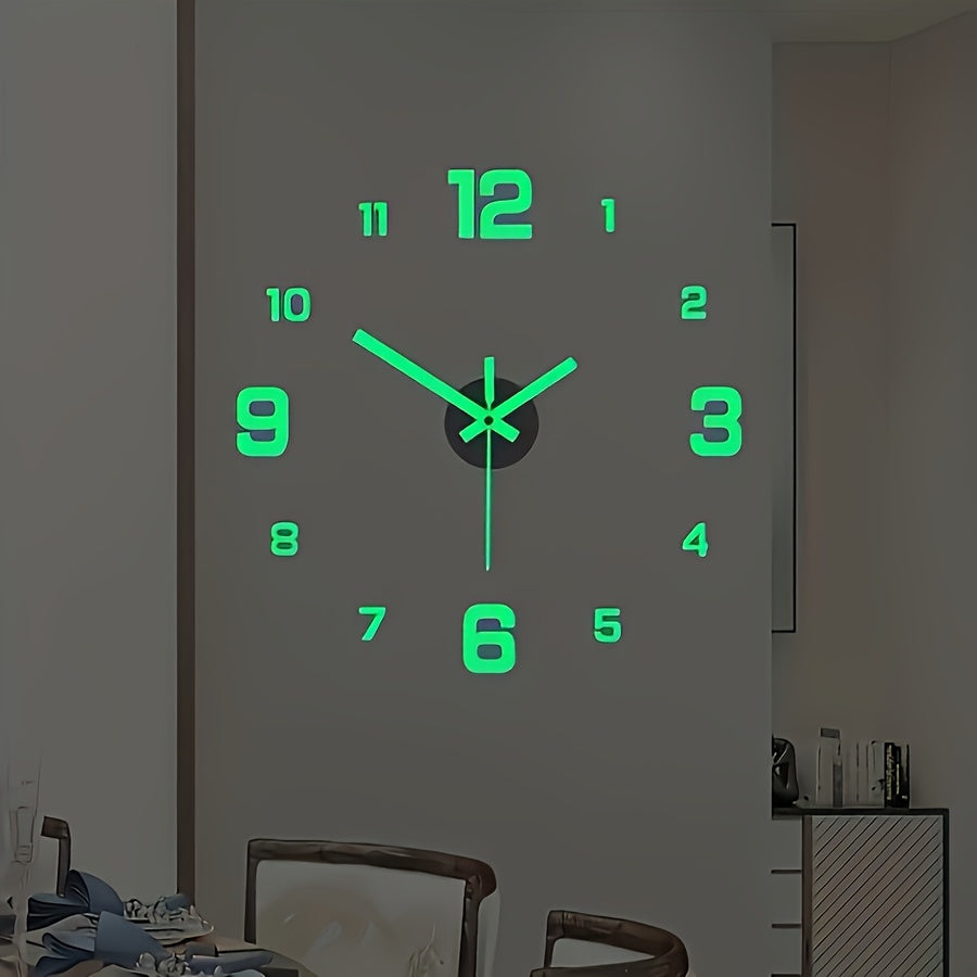 [Nordic Minimalist Clock] Nordic Minimalist Retro Industrial Style Clock
