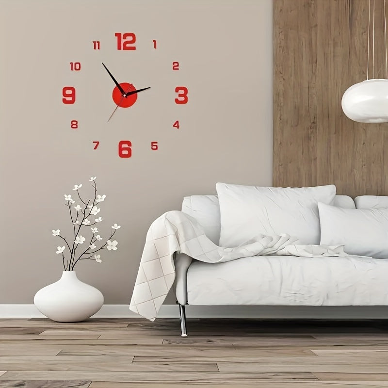 Creative Minimalist Glow-In-The-Dark Digital Wall Clock
