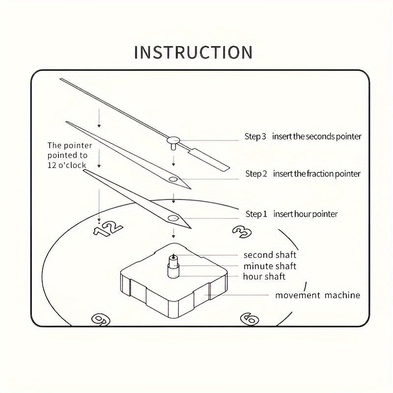 [Modern 3D Wall Clock] Modern 3D Illuminated Silent Wall Clock