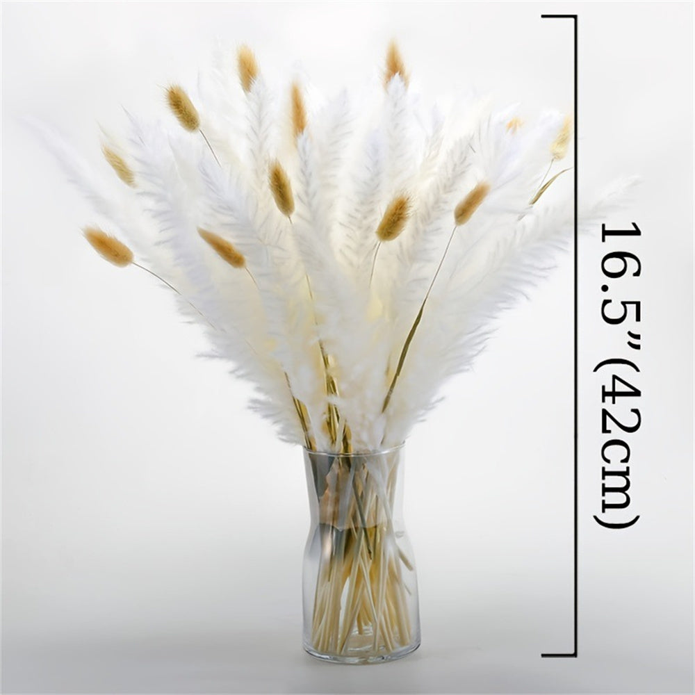 30pcs Dried Pampas Artificial Flowers