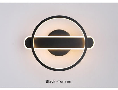 Nordic Minimalist LED Wall Lamps Living Room Bedroom Bedside Reading