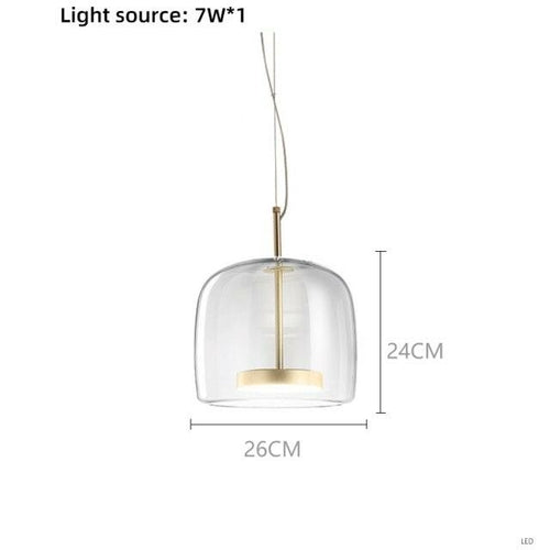 Nordic LED Pendant Light Luxury Indoor Lighting for Home Kitchen Rooms