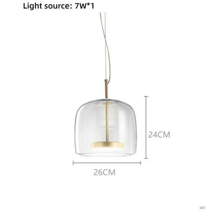 Nordic LED Pendant Light Luxury Indoor Lighting for Home Kitchen Rooms